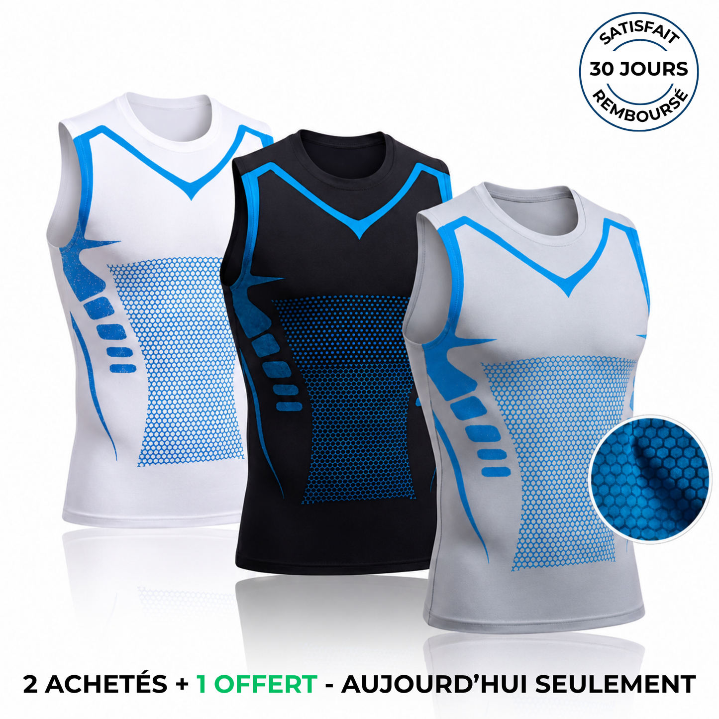 Débardeur de compression gainant