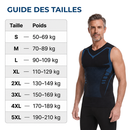 Débardeur de compression gainant