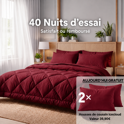 Couverture EasySleep® – La couette 2 en 1 à séchage rapide qui élimine le besoin de draps.